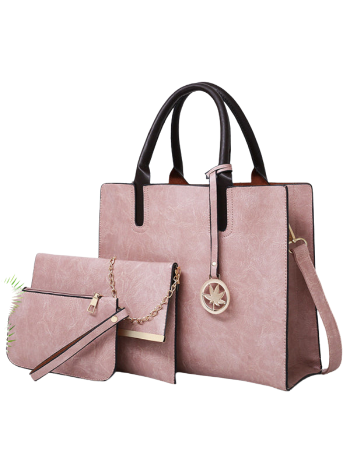 SHOPIQAT New Mother-in-Law PU Women's Large Multi-Piece Set Shoulder Bag - Premium from shopiqat - Just $13.900! Shop now at shopiqat